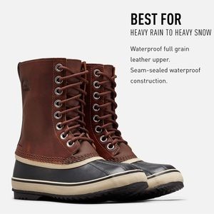 Sorel Women’s 1964 Premium Leather Winter Boots